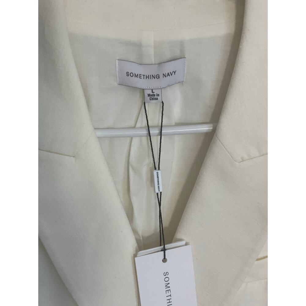 Something Navy Color Block Blazer‎ NWT size large… - image 4